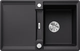 BLANCO ADIRA 45 S-F SILGRANIT mit Ablauffernbedienung mit Zubehör reversibel schwarz 527593
