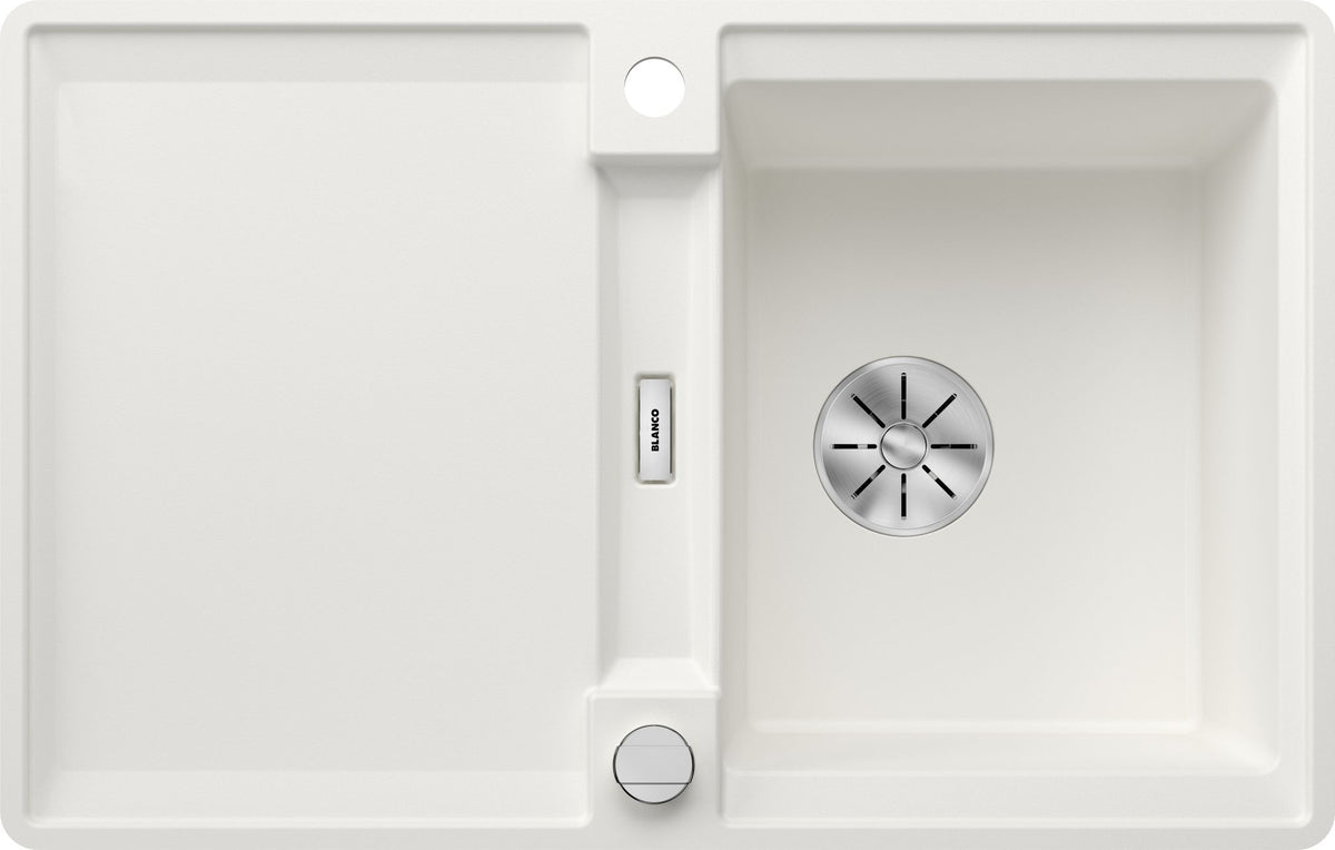 BLANCO ADIRA 45 S-F SILGRANIT mit Ablauffernbedienung mit Zubehör reversibel weiß 527597