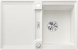 BLANCO ADIRA 45 S-F SILGRANIT mit Ablauffernbedienung mit Zubehör reversibel weiß 527597