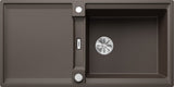 BLANCO ADIRA XL 6 S-F SILGRANIT mit Ablauffernbedienung mit Zubehör reversibel café 527632