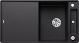 BLANCO AXIA III 5 S-F SILGRANIT mit Glasschneidbrett reversibel schwarz 525846