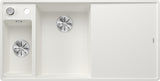 BLANCO AXIA III 6 S-F SILGRANIT mit Glasschneidbrett Becken links weiß 524672