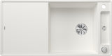 BLANCO AXIA III XL 6 S-F SILGRANIT mit Ablauffernbedienung inkl. Glasschneidbrett reversibel weiß 523529