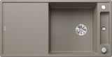 BLANCO AXIA III XL 6 S SILGRANIT mit Ablauffernbedienung inkl. Holzschneidbrett reversibel tartufo 523507