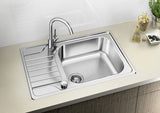 BLANCO DINAS XL 6 S Compact Edelstahl Bürstfinish mit Ablauffernbedienung reversibel 525120