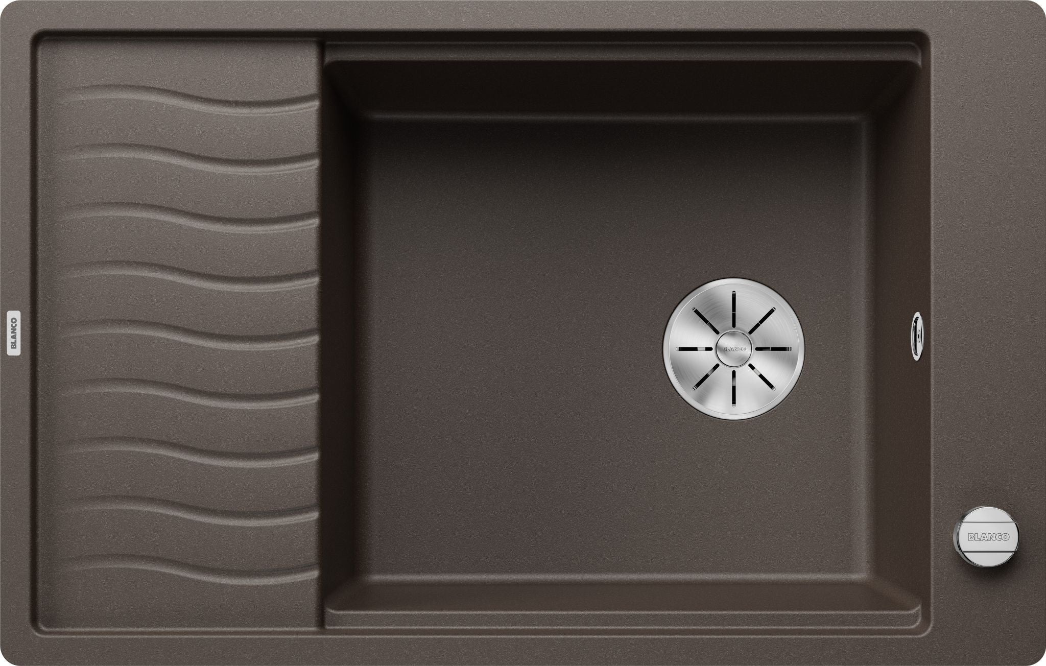 BLANCO ELON XL 6 S-F SILGRANIT mit Ablauffernbedienung mit Zubehör reversibel café 524859