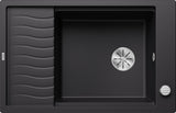 BLANCO ELON XL 6 S-F SILGRANIT mit Ablauffernbedienung mit Zubehör reversibel schwarz 525884