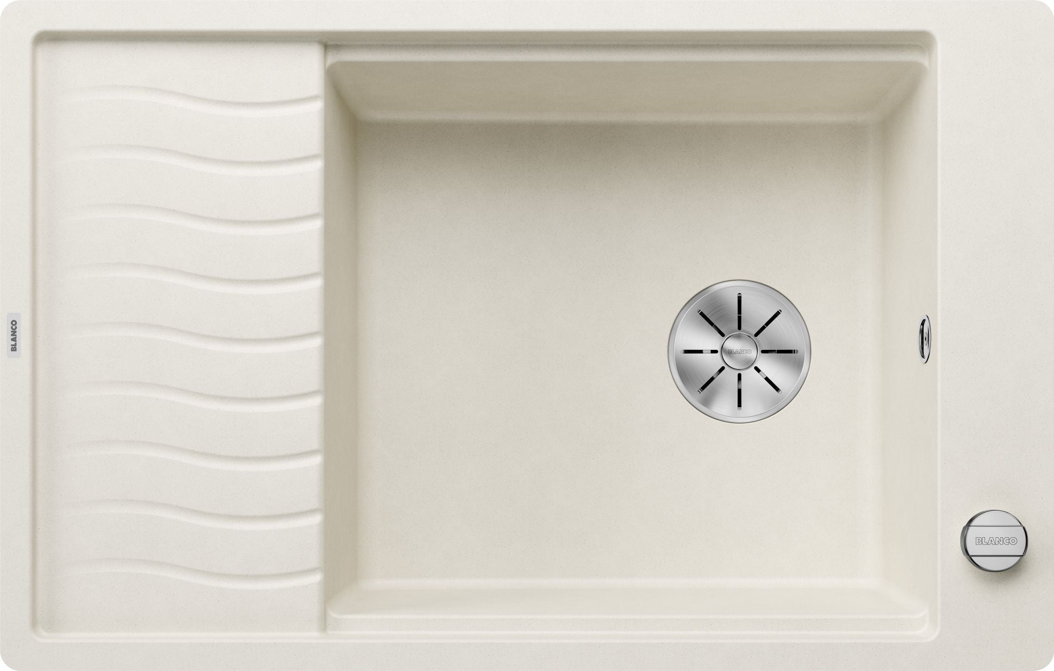 BLANCO ELON XL 6 S-F SILGRANIT mit Ablauffernbedienung mit Zubehör reversibel softweiß 527071