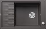 BLANCO ELON XL 6 S SILGRANIT mit Ablauffernbedienung mit Zubehör reversibel felsgrau 524835