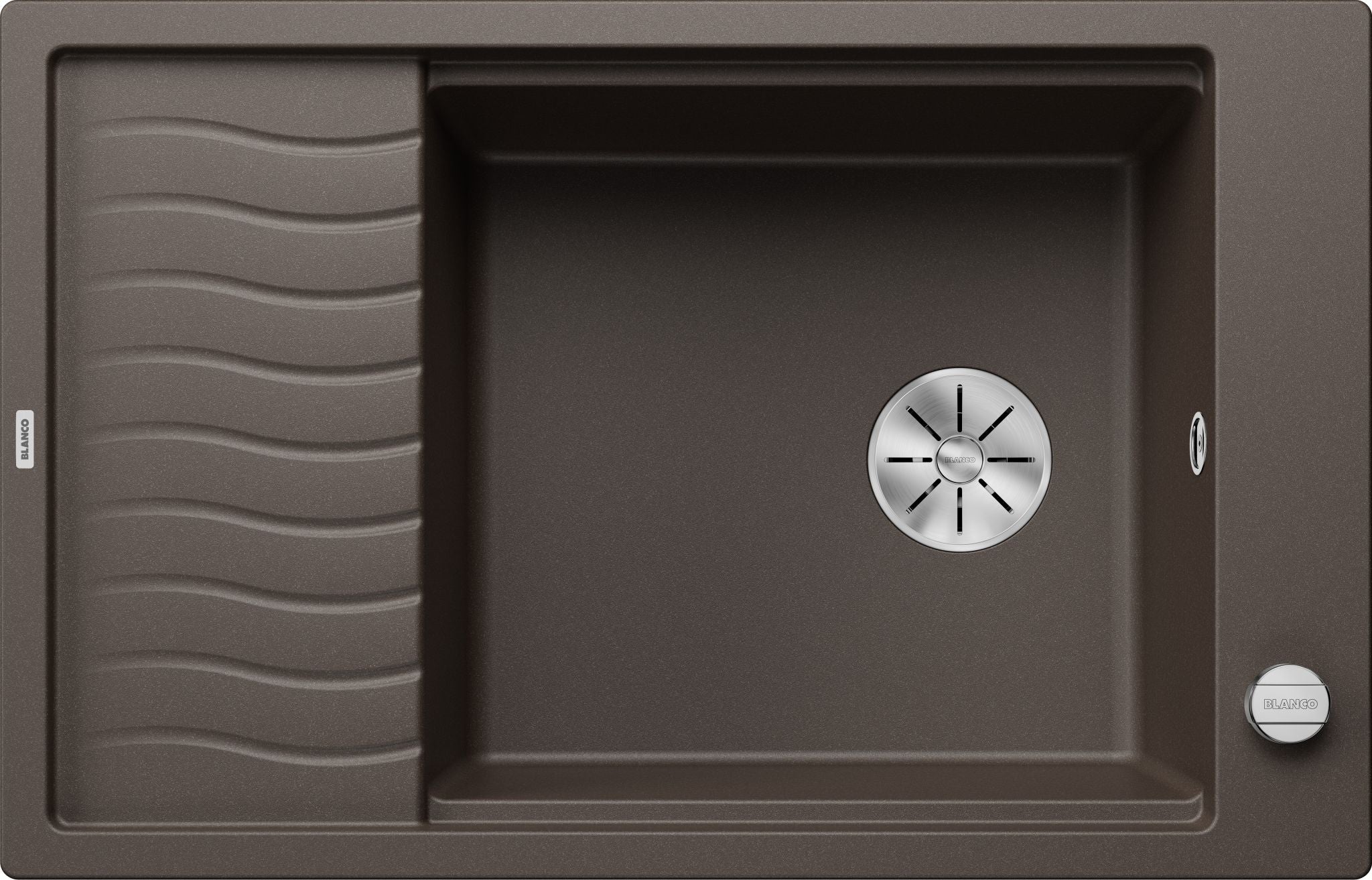 BLANCO ELON XL 6 S SILGRANIT mit Ablauffernbedienung mit Zubehör reversibel café 524843