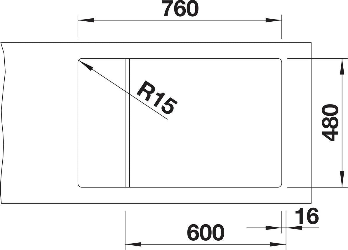 BLANCO ELON XL 6S SILGRANIT ohne Ablauffernbedienung mit Zubehör weiß 524848