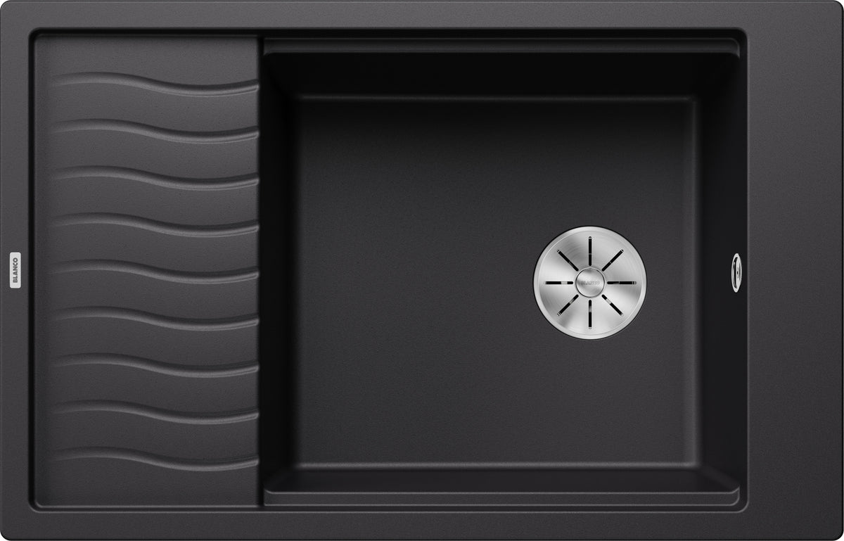 BLANCO ELON XL 6S SILGRANIT ohne Ablauffernbedienung mit Zubehör schwarz 525883