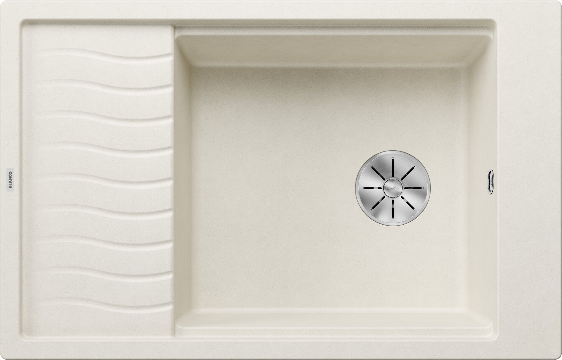 BLANCO ELON XL 6S SILGRANIT ohne Ablauffernbedienung mit Zubehör softweiß 527069