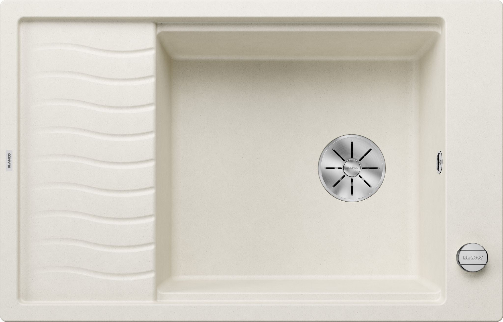 BLANCO ELON XL 6 S SILGRANIT mit Ablauffernbedienung mit Zubehör reversibel softweiß 527070