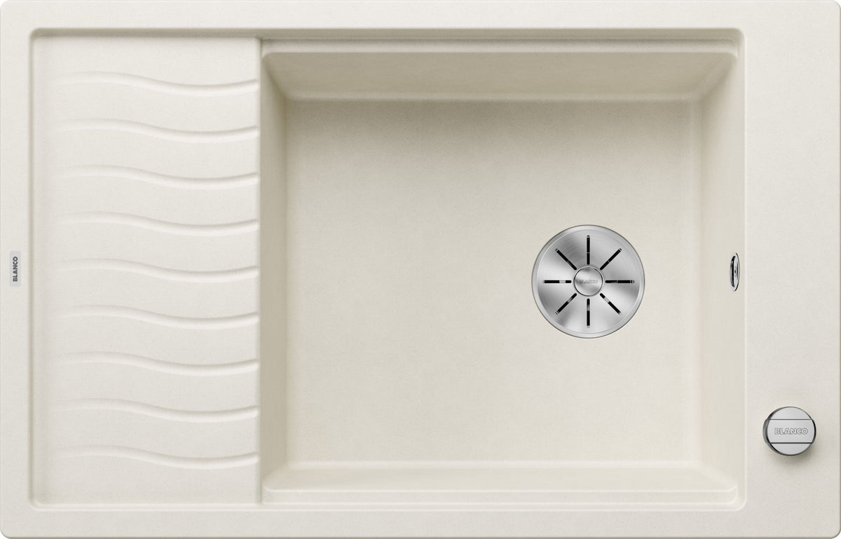BLANCO ELON XL 6 S SILGRANIT mit Ablauffernbedienung mit Zubehör reversibel softweiß 527070