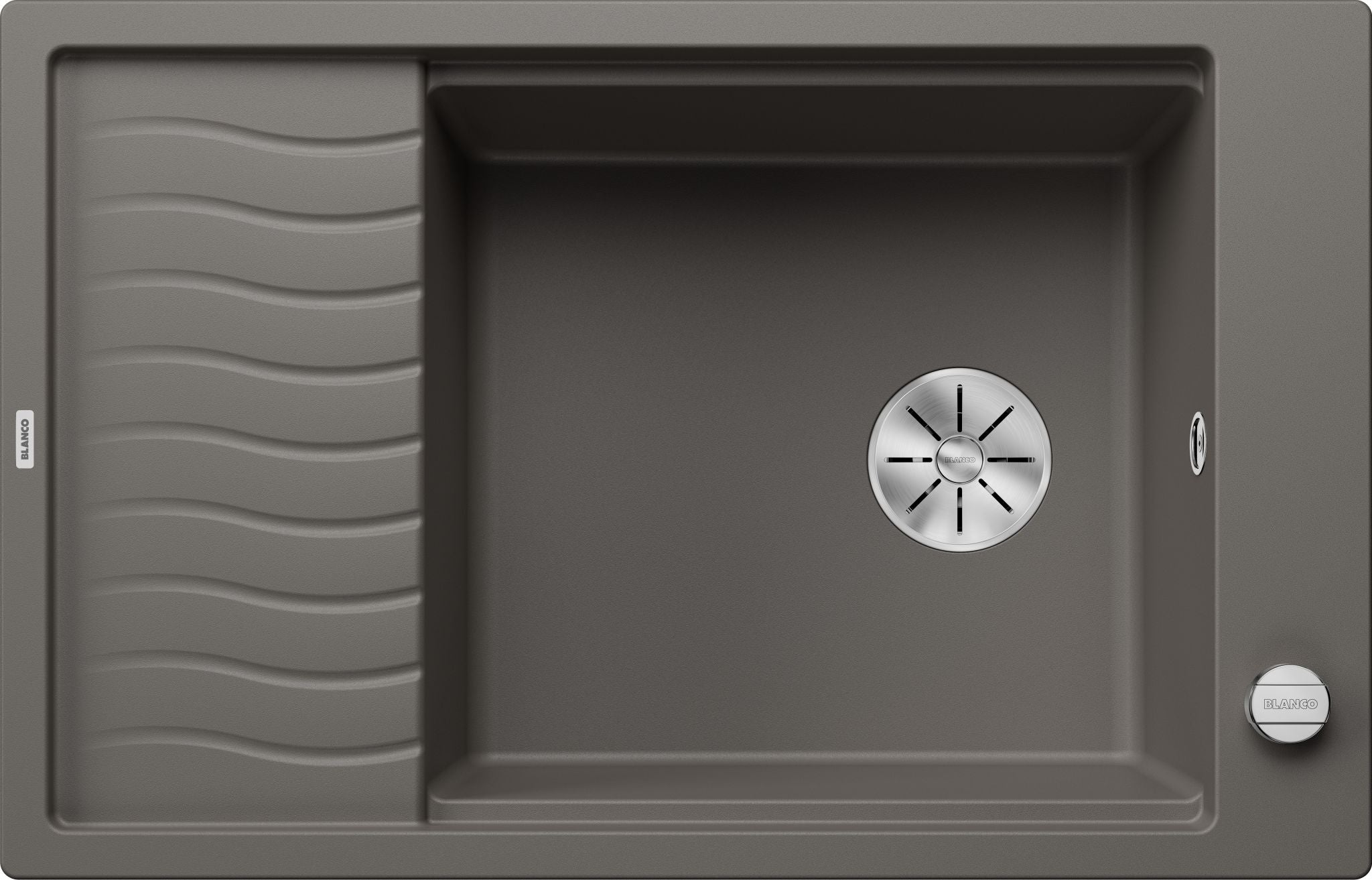 BLANCO ELON XL 6 S SILGRANIT mit Ablauffernbedienung mit Zubehör reversibel vulkangrau 527253