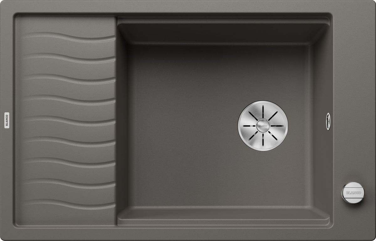 BLANCO ELON XL 6 S SILGRANIT mit Ablauffernbedienung mit Zubehör reversibel vulkangrau 527253