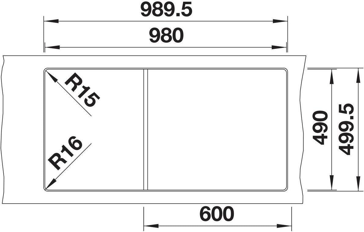 BLANCO ETAGON XL 6S-F  SILGRANIT mit Ablauffernbedienung mit Zubehör schwarz 528100