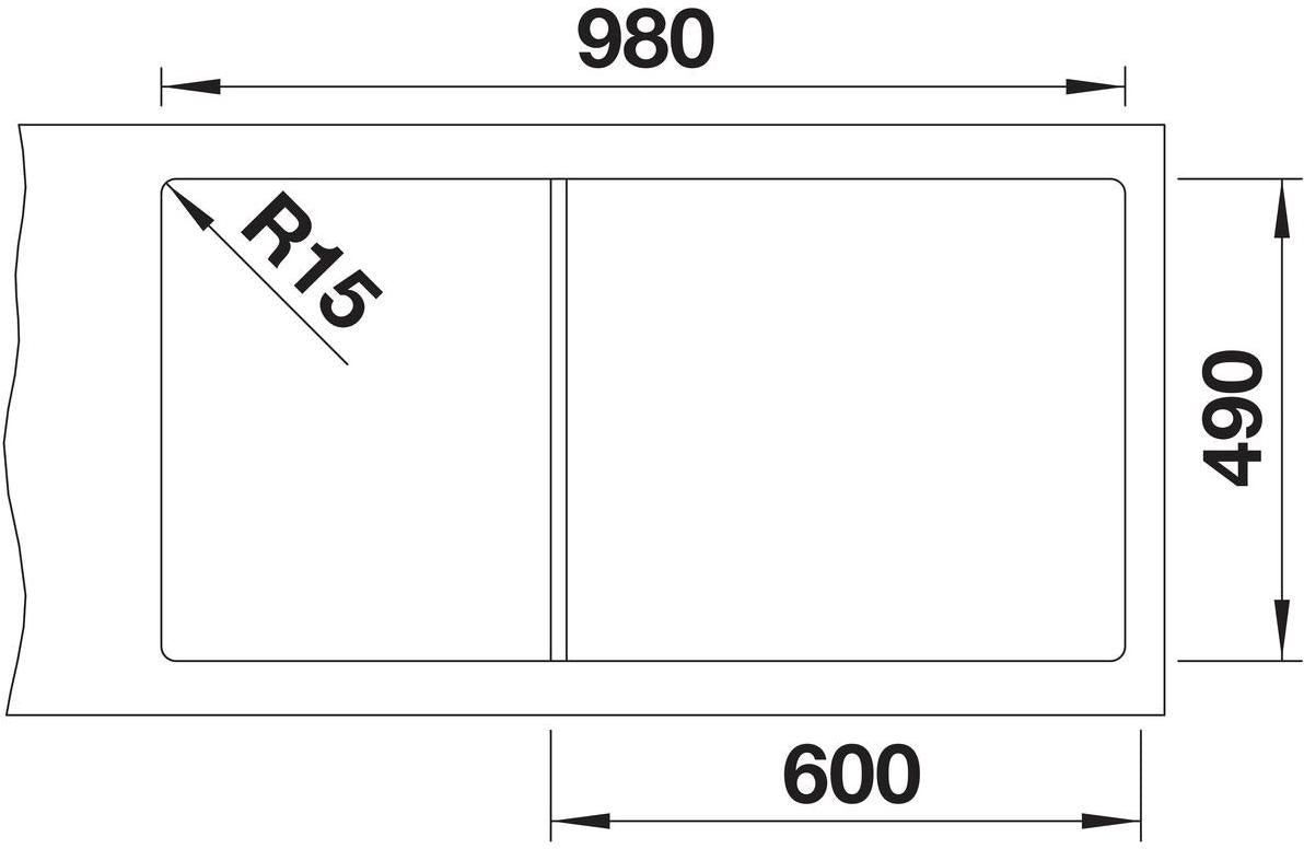 BLANCO ETAGON XL 6S SILGRANIT mit Ablauffernbedienung mit Zubehör anthrazit 528093