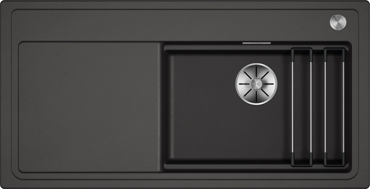 BLANCO ETAGON XL 6S SILGRANIT mit Ablauffernbedienung mit Zubehör felsgrau 528094