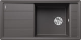 BLANCO FARON XL 6 S  SILGRANIT ohne Ablauffernbedienung ohne Zubehör reversibel felsgrau 524804