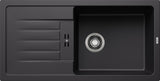 BLANCO FAVUM XL 6 S SILGRANIT ohne Ablauffernbedienung reversibel schwarz 526082