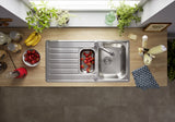 BLANCO LANTOS II 6S-IF Edelstahl Bürstfinish 526628