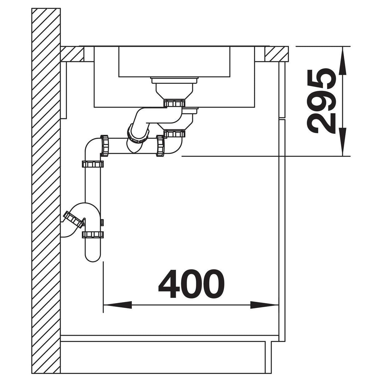 BLANCO LANTOS II 6S-IF Edelstahl Bürstfinish 526628