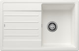 BLANCO LEGRA 45 S SILGRANIT ohne Ablauffernbedienung reversibel weiß 522203