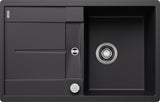 BLANCO METRA 45 S-F SILGRANIT mit Ablauffernbedienung reversibel schwarz 525917