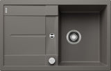 BLANCO METRA 45 S SILGRANIT mit Ablauffernbedienung reversibel vulkangrau 527288