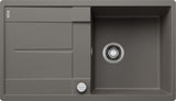 BLANCO METRA 5 S-F SILGRANIT mit Ablauffernbedienung reversibel vulkangrau 527294