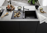 BLANCO METRA 5 S SILGRANIT mit Ablauffernbedienung reversibel anthrazit 513044