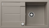 BLANCO METRA 5 S SILGRANIT mit Ablauffernbedienung reversibel tartufo 517348