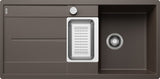 BLANCO METRA 6 S-F SILGRANIT mit Ablauffernbedienung mit Zubehör reversibel café 519120
