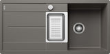 BLANCO METRA 6 S-F SILGRANIT mit Ablauffernbedienung mit Zubehör reversibel vulkangrau 527301