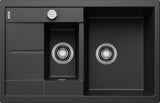 BLANCO METRA 6 S Compact SILGRANIT mit Ablauffernbedienung reversibel anthrazit 513473