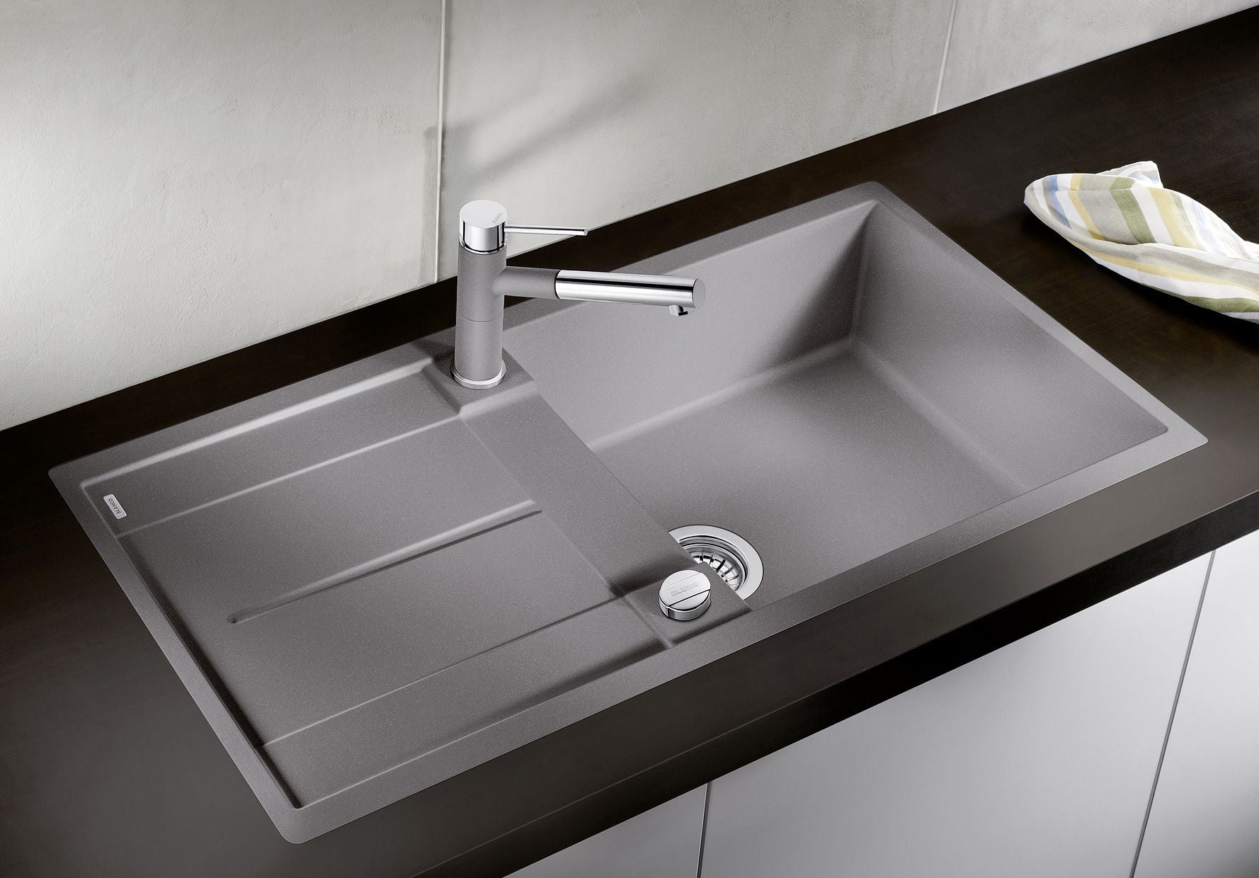 BLANCO METRA XL 6 S-F SILGRANIT mit Ablauffernbedienung reversibel weiß 516522