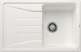 BLANCO SONA 45 S SILGRANIT ohne Ablauffernbedienung reversibel weiß 519665