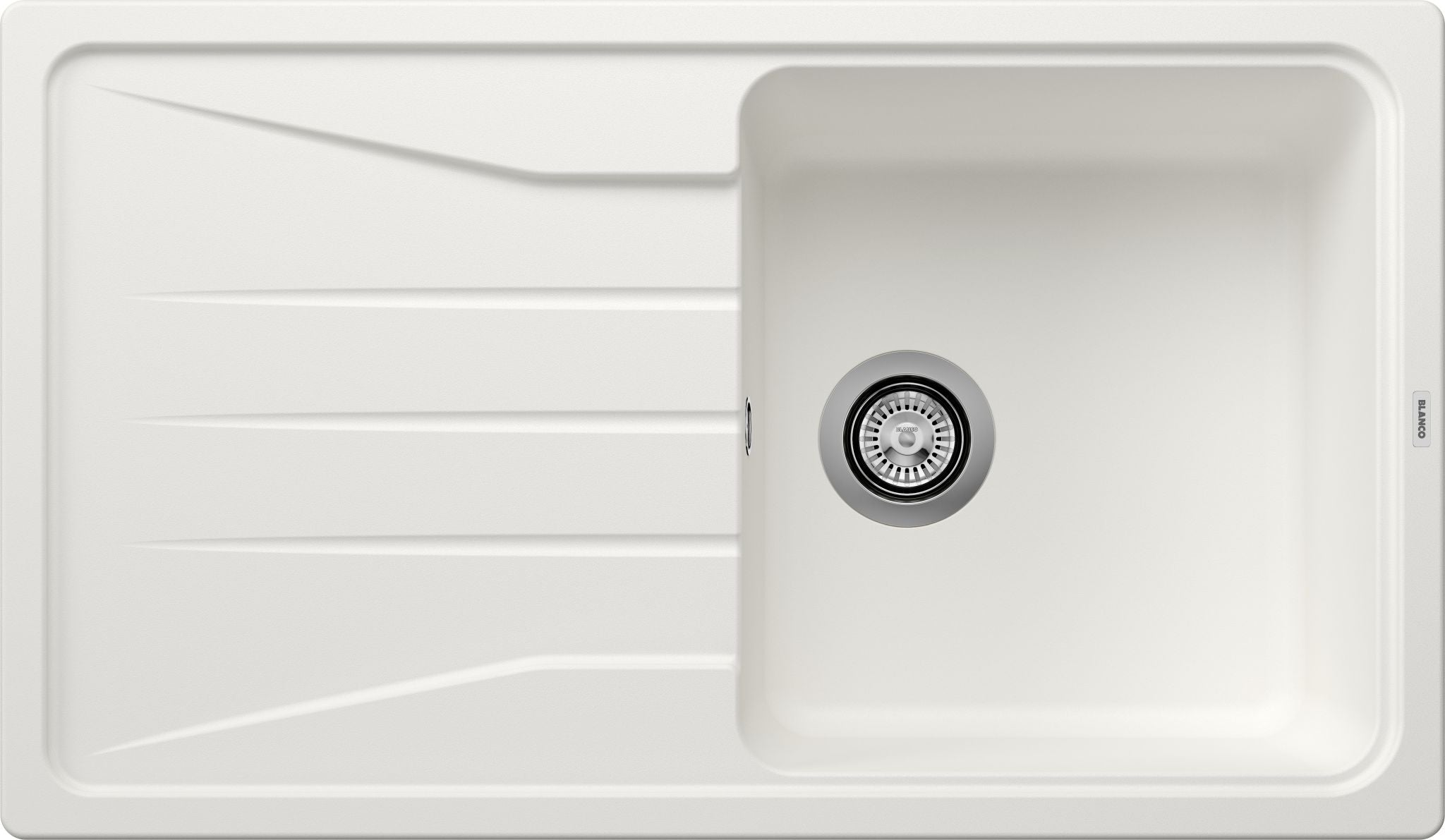 BLANCO SONA 5 S SILGRANIT ohne Ablauffernbedienung reversibel weiß 519674