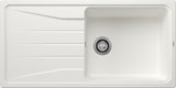 BLANCO SONA XL 6 S SILGRANIT ohne Ablauffernbedienung reversibel weiß 519692