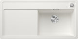 BLANCO ZENAR XL 6 S-F  SILGRANIT mit Ablauffernbedienung ohne Zubehör Becken rechts weiß 523905