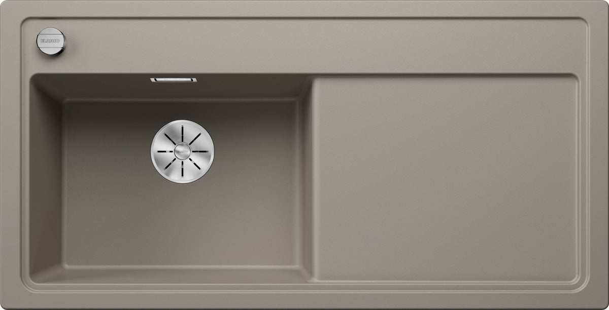 BLANCO ZENAR XL 6 S  SILGRANIT mit Ablauffernbedienung ohne Zubehör Becken links tartufo 524007