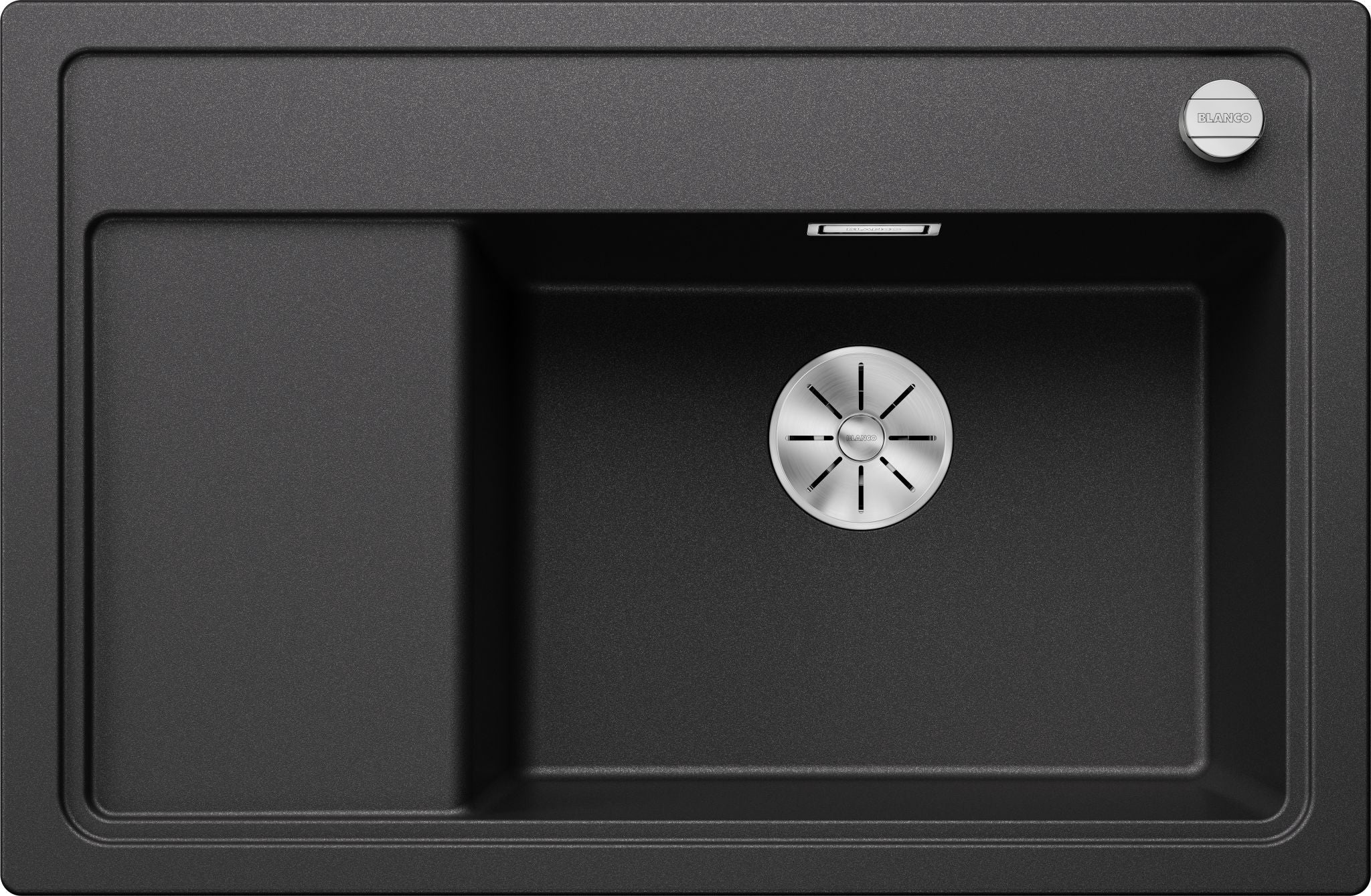 BLANCO ZENAR XL 6 S Compact SILGRANIT mit Ablauffernbedienung ohne Zubehör Becken rechts anthrazit 523774