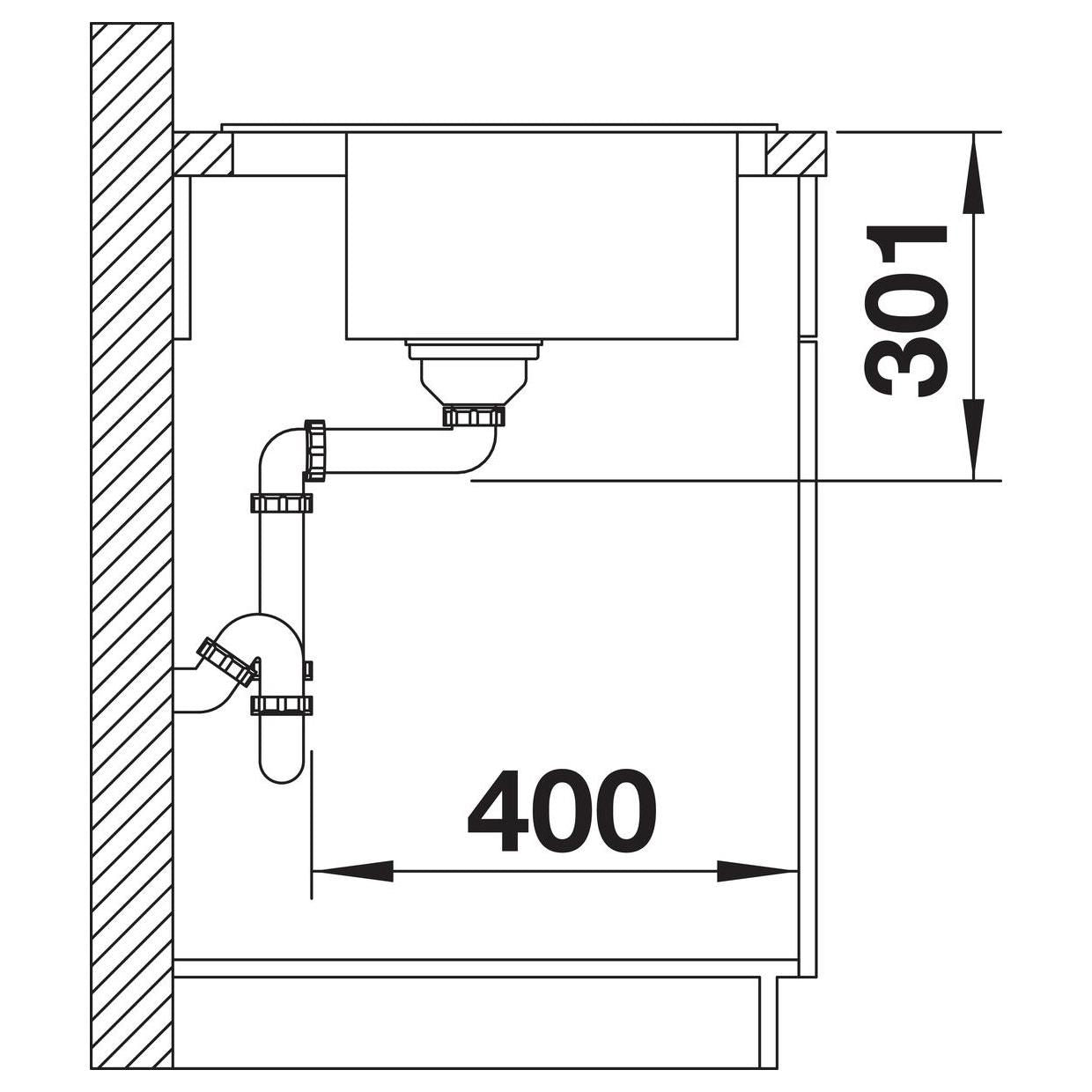 BLANCO ZENAR XL 6 S Compact SILGRANIT mit Ablauffernbedienung ohne Zubehör Becken rechts anthrazit 523774