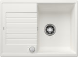BLANCO ZIA 45 S Compact SILGRANIT mit Ablauffernbedienung reversibel weiß 524715