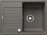 BLANCO ZIA 45 S Compact SILGRANIT mit Ablauffernbedienung reversibel vulkangrau 527379