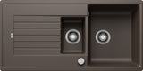 BLANCO ZIA 6 S SILGRANIT mit Ablauffernbedienung reversibel café 515071