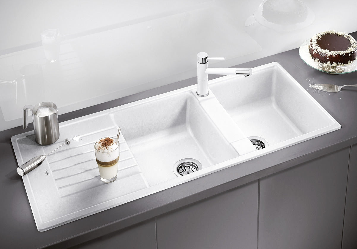 BLANCO ZIA 8 S SILGRANIT ohne Ablauffernbedienung café 515602
