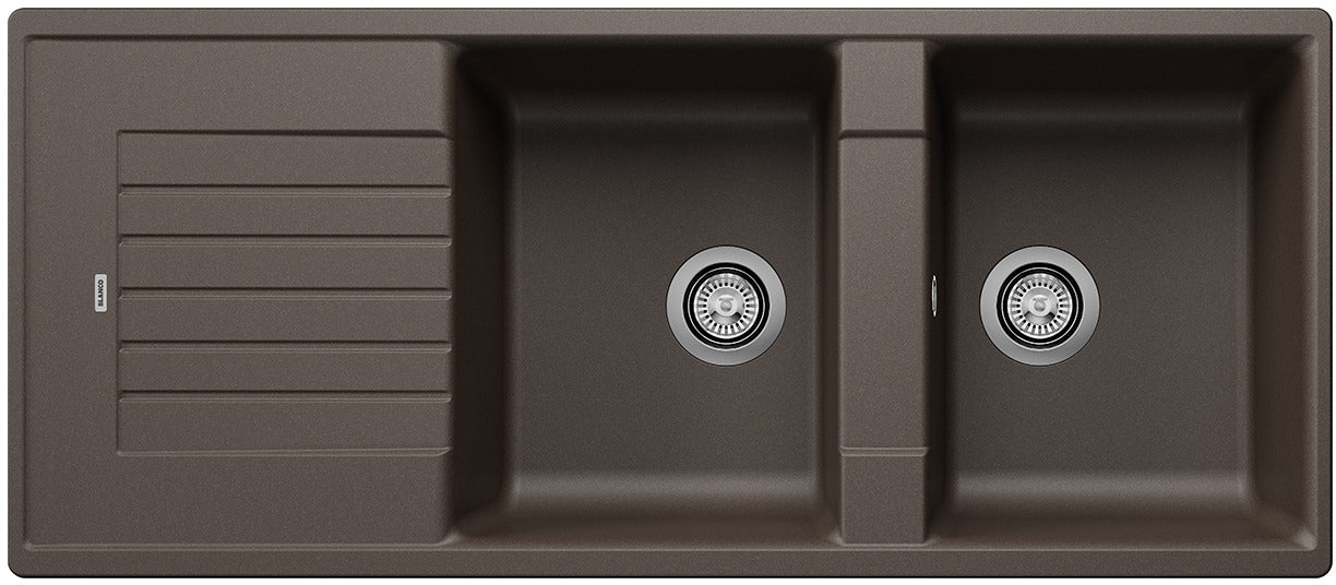 BLANCO ZIA 8 S SILGRANIT ohne Ablauffernbedienung café 515602